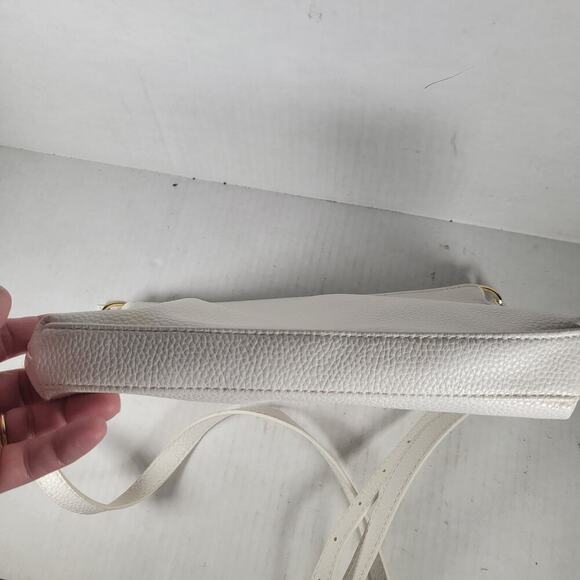 Nanette Lepore White Small Classic Feminine Crossbody Bag - Picture 11 of 11